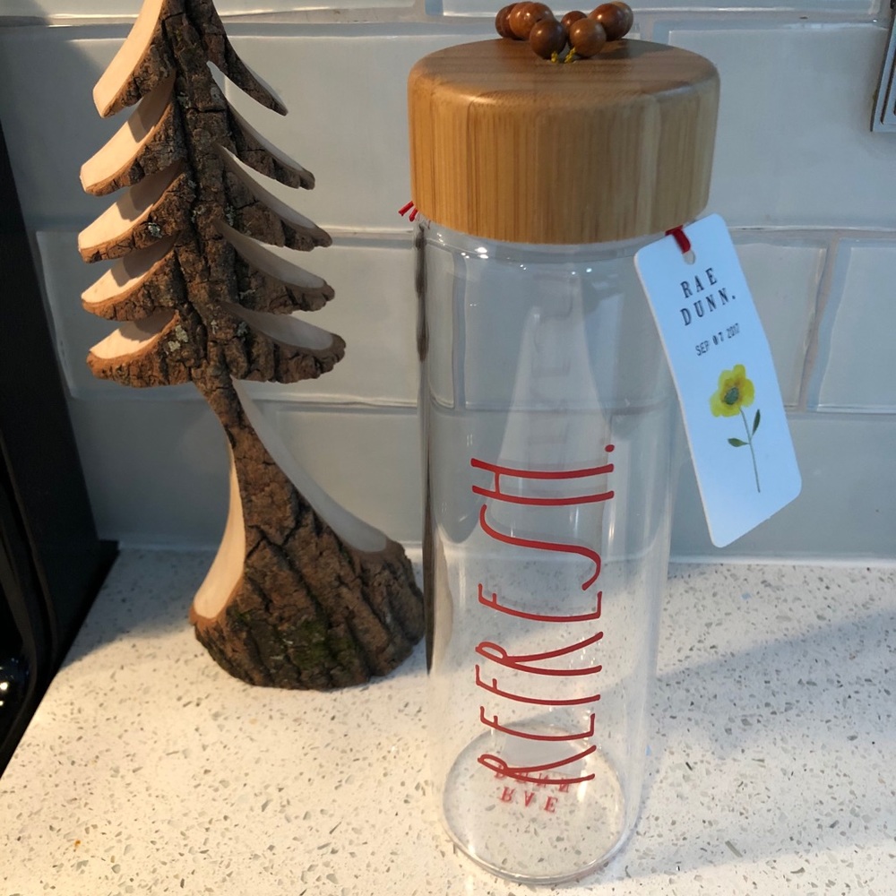 Rae Dun Glass Hydration Bottle NWT